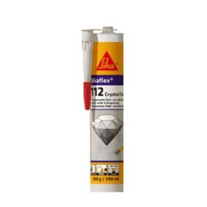 29SIKAFLEX 112 CRYSTAL CLEAR CARTUCHO 290ML